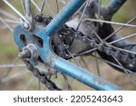 Old Bicycle Rear Wheel Brake...