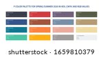 color trend 2020 palette for... | Shutterstock .eps vector #1659810379
