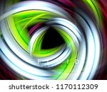 fluid smooth wave abstract... | Shutterstock .eps vector #1170112309