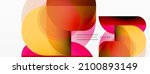 round triangle shapes lines and ... | Shutterstock .eps vector #2100893149