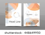 business cover page design ... | Shutterstock .eps vector #448649950