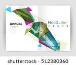 unusual abstract corporate... | Shutterstock . vector #512380360