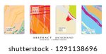 abstract universal grunge art... | Shutterstock .eps vector #1291138696