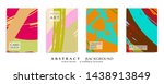 abstract universal grunge art... | Shutterstock .eps vector #1438913849