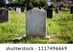 Blank Gravestone With Other...