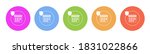 multi colored flat icons on... | Shutterstock .eps vector #1831022866