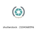 royal photography camera logo... | Shutterstock .eps vector #2104368596