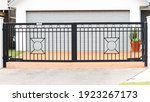 Small photo of Automatic swing open front gate