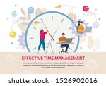 effective time management... | Shutterstock .eps vector #1526902016