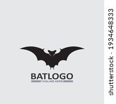 bat logo animal and vector ... | Shutterstock .eps vector #1934648333