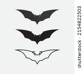 bat logo animal and vector ... | Shutterstock .eps vector #2154822503