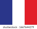  flag of france illustration... | Shutterstock .eps vector #1667644279