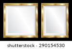 silver vector picture frames | Shutterstock .eps vector #290154530