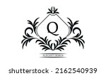 vintage elegant logo with the... | Shutterstock .eps vector #2162540939