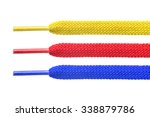 Colorful Shoelace Isolated On...