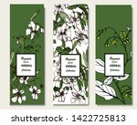 herbal illustration on label... | Shutterstock .eps vector #1422725813