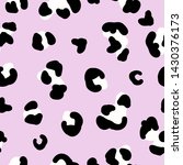 a simple leopard pattern. trend.... | Shutterstock .eps vector #1430376173