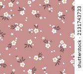 seamless vintage pattern. white ... | Shutterstock .eps vector #2131743733