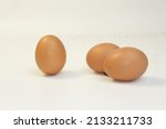 close up photo of chicken eggs | Shutterstock . vector #2133211733