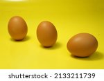 close up photo of chicken eggs | Shutterstock . vector #2133211739