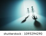 Spooky Silhouettes Of Aliens...