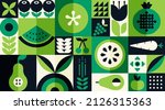 organic fruit vegetable... | Shutterstock .eps vector #2126315363