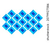 geometric abstract  arabic... | Shutterstock .eps vector #2079927586
