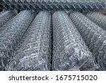 Rolls Of Chain Link Fence Wire...