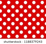 Vintage Polka Dots White And...