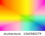 abstract blurred gradient mesh... | Shutterstock .eps vector #1360580279
