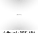 abstract vector circle halftone ... | Shutterstock .eps vector #1813017376