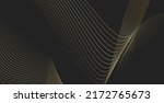 gold line wave background.... | Shutterstock .eps vector #2172765673