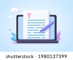 editable online document... | Shutterstock .eps vector #1980137399