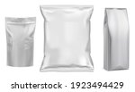 food bag. white vector package. ... | Shutterstock .eps vector #1923494429