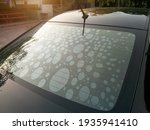 Small photo of Non-standard auto-exposure glass filters cause bubbles to interfere with vision.Car decoration materials that help reduce the heat temperature in the cabin that should give priority to selection.