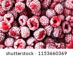 Frozen Berries Of Raspberries ...