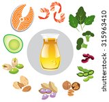 Best Sources Of Omega 3 Vector