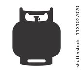 Gas Icon. Cylinder Of Tank Logo....