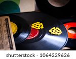 Vinyl Records And Adaptors