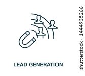 Lead Generation Outline Icon....