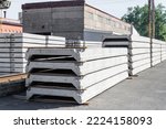 Reinforced concrete slabs for industrial buildings