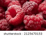 Frozen Berries Of Raspberries ...
