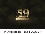 59th anniversary background... | Shutterstock .eps vector #1685203189