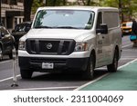 Small photo of 2023-04-20 New York USA The Nissan NV2500 (Nissan Van) is a full-size van produced by Nissan from 2011 to 2021.