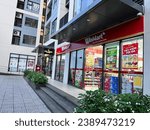 Small photo of Ho Chi Minh City, Vietnam - November 15 2023: The Winmart is opening in Vinhomes Grand Park in Ho Chi Minh City, Vinhomes, Vingroup, Retail downturn, Economic downturn