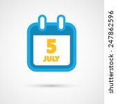calendar icon   date | Shutterstock . vector #247862596
