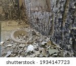 Abandoned Toilet. A Lot Of...