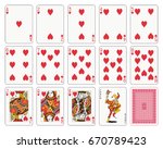 Playing Cards  Heart Suit ...