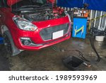 Small photo of A Transmission flush service is a process in which the fluid in an automatic transmission is flushed out of the transmission by flushing machine and replaced with new automatic transmission fluid .