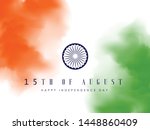  happy independence day india ... | Shutterstock .eps vector #1448860409